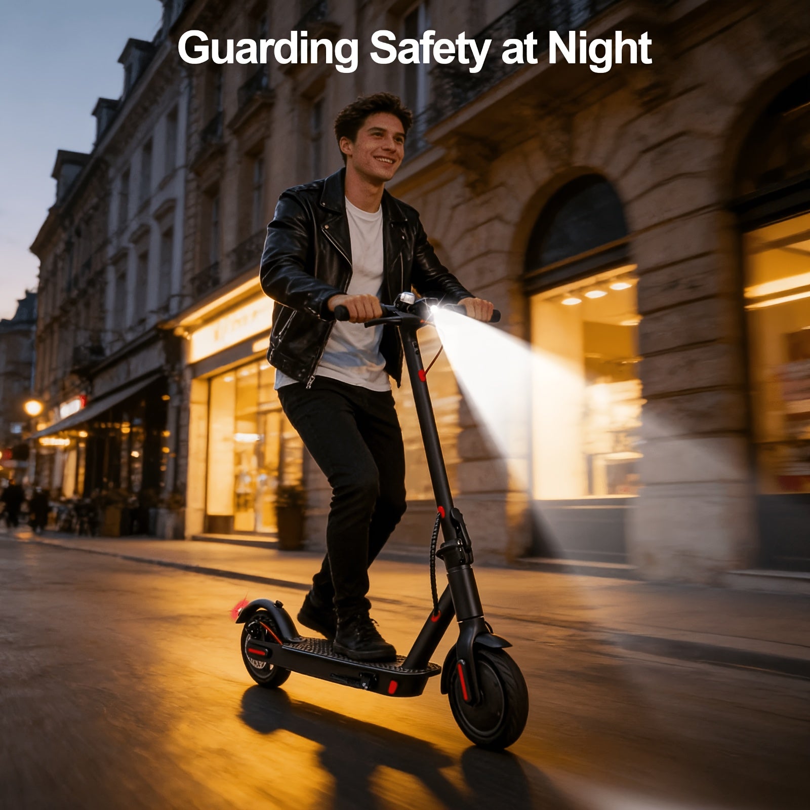 Foldable Adult Electric Scooter 350W Powerful Motor, 19MPH Top Speed, 7.8AH Large Capacity Battery 25KM Long Distance Range, Smart APP Connect Control Lightweight Portable Urban Commuter Electric Kick Scooter for Daily City Riding