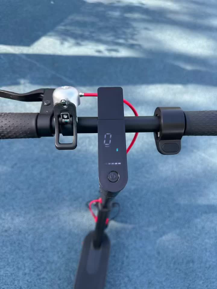 Smart App Foldable Adult Electric Scooter for Daily Commuting, 350W Powerful Motor Delivers 19 Mph Top Speed And 21 Miles Driving Range, Features 8.5 Inch Solid Puncture-proof Tires, Bright LED Lights, Portable Lightweight Travel Scooter