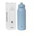 BIGRD 32.46oz Outdoor Camping Vacuum Insulated Flask, Leak-Proof Double Wall Water Bottle, Keeps Hot And Cold for Hiking Backpacking Adventure Travel