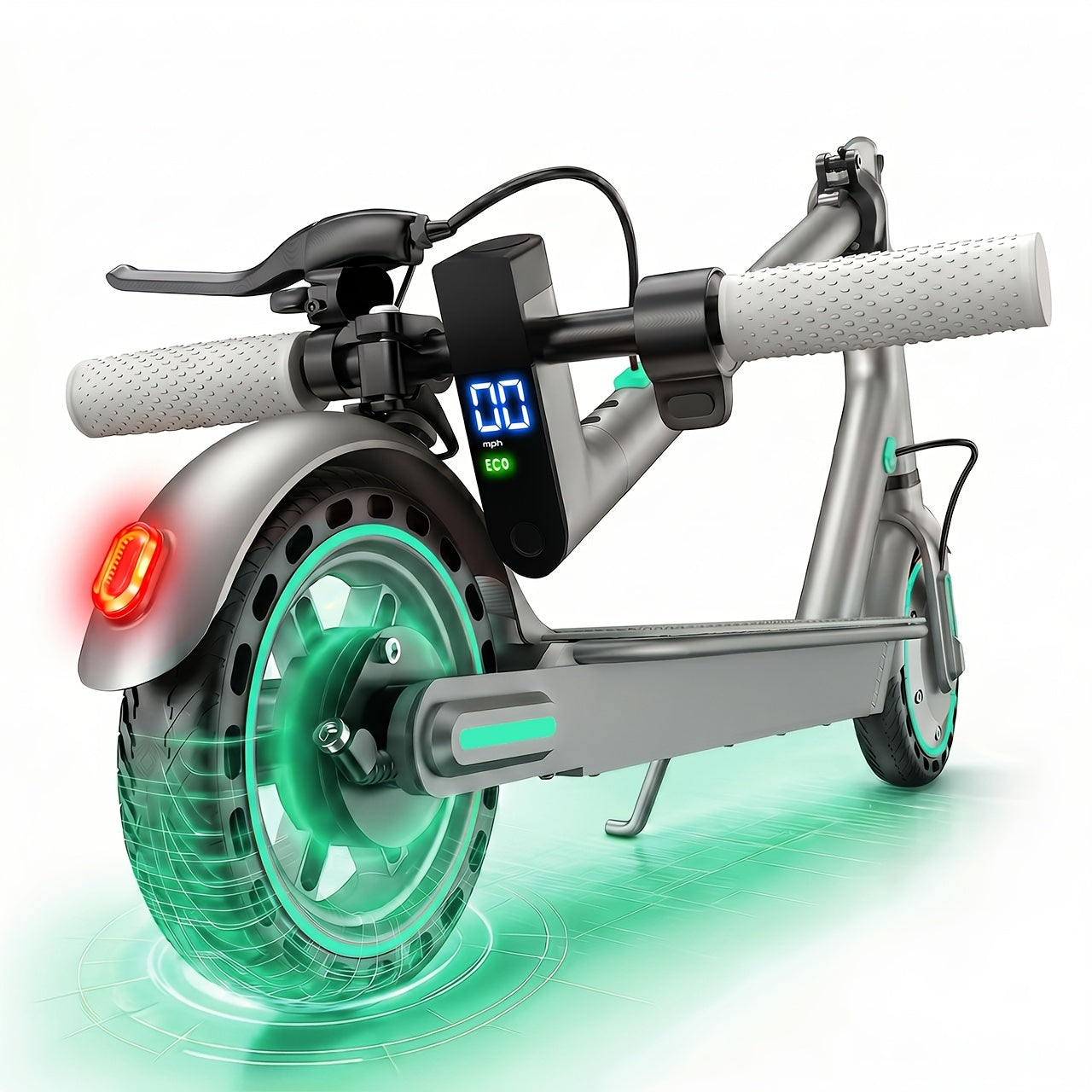 350W Foldable Commuter Electric Scooter, Top Speed Of 19MP\u002FH And 20 KM Range, 8.5-inch Solid Tire, Smart LED Display, Dual Brake System, Lightweight Quick-Folding Electric Scooter, Suitable for Commuting And Daily Travel Use, Ideal Gift for Birthdays