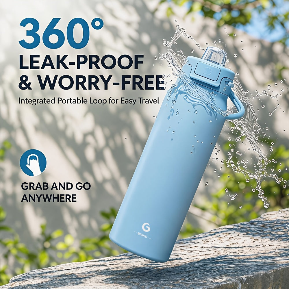 BIGRD 32.46oz Large-capacity Insulated Water Bottle, Double-layer Vacuum Leak-proof Drinking Bottle, Reusable Travel Cup, Suitable for Outdoor Sports and Daily Use